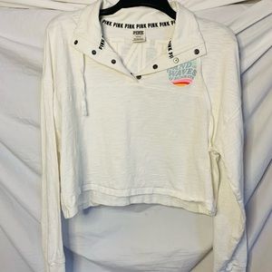 PINK Women’s medium crop long sleeve